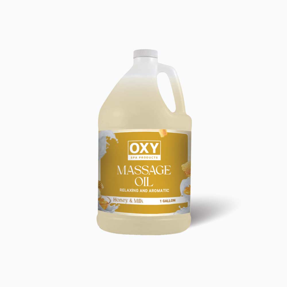 OXY MASSAGE OIL HONEY & MILK 1 GAL