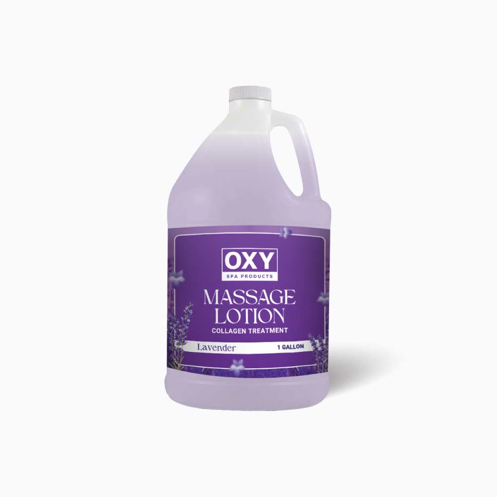 OXY MASSAGE LOTION LAVENDER 1 GAL
