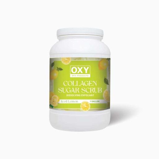 OXY SUGAR SCRUB ICED LEMON 1 GAL