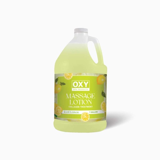 OXY MASSAGE LOTION ICED LEMON 1 GAL