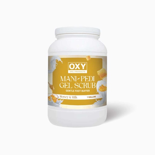 OXY GEL SCRUB HONEY & MILK 1 GAL