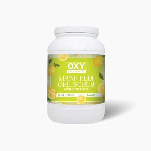 OXY GEL SCRUB ICED LEMON 1 GAL