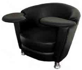  PALOMA MANICURE LADIES CHAIR BLACK BM-18023